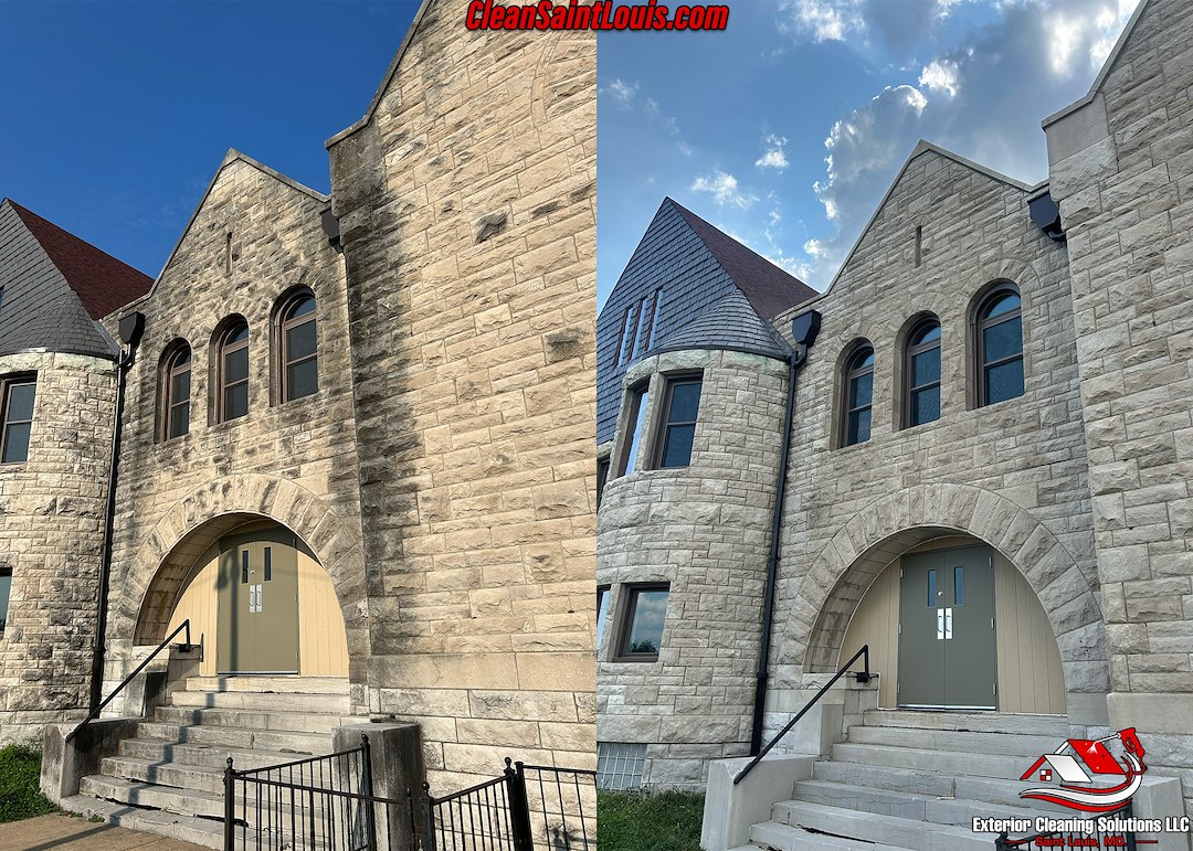 Restoring a 1914 St. Louis Church With Professional Exterior Cleaning
